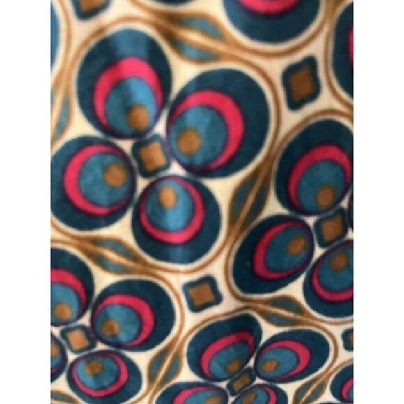 Chenaski Mens 70s Style Retro Red/Creme/Brown Moloko Funky Disco Shirt XXL 90’s - Picture 7 of 7